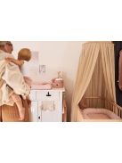 Jollein Vintage baldachin függöny 245cm- Nougat, OUTLET termák