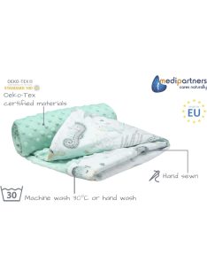 Medi Partners takaró-Minky-pamut 75x100 cm. OUTLET termék