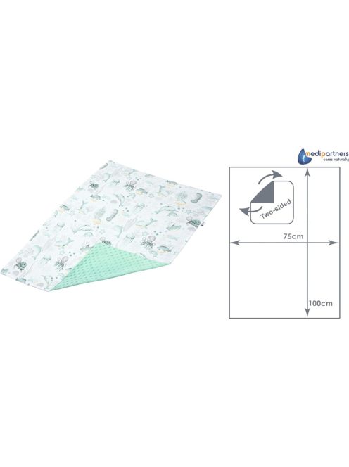 Medi Partners takaró-Minky-pamut 75x100 cm. OUTLET termék
