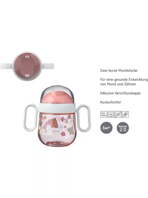 Mepal by Little Dutch 3db-os étkészlet itatópohárral, tányérral és kanállal, OUTLET termék