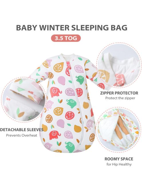 Mikafen baba bélelt hálózsák 68-80cm, OUTLET termék