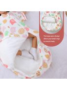 Mikafen baba bélelt hálózsák 68-80cm, OUTLET termék