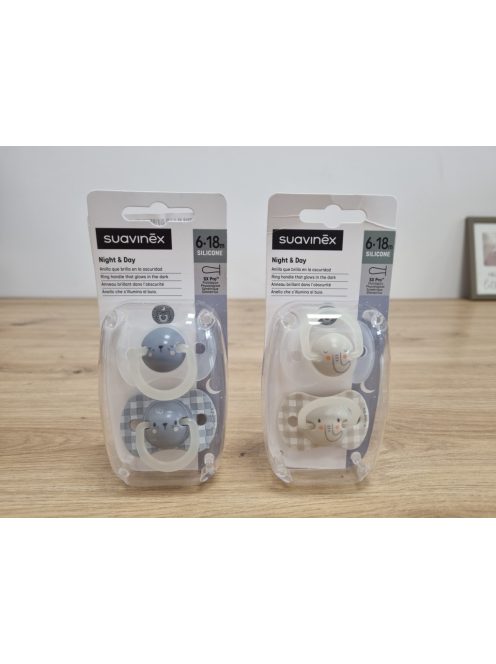 Suavinex 4 db-os szilikon cumi szett, 6-18hó, OUTLET termék