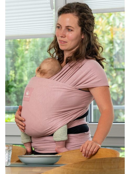 Manduca Sling rugalmas babahordozó kendő - PINK. OUTLET termék