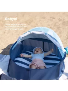   Babymoov UV-szűrős játszótér SPF 50+, 2 az 1-ben játszótér és pótágy. OUTLET termék