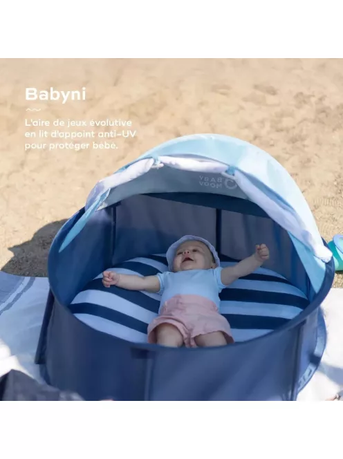 Babymoov UV-szűrős játszótér SPF 50+, 2 az 1-ben játszótér és pótágy. OUTLET termék