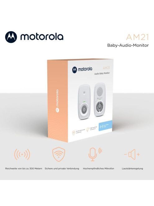 Motorola AM21 egyirányú bébiőr, OUTET termék