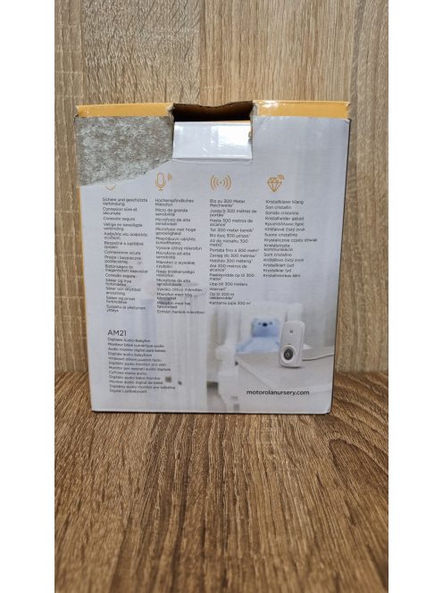Motorola AM21 egyirányú bébiőr, OUTET termék