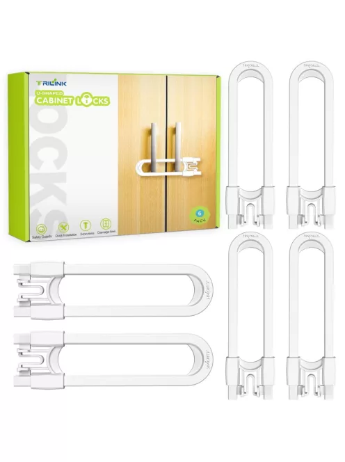 Trilink gyermekbiztonsági szekrényzár,OUTLET termék 