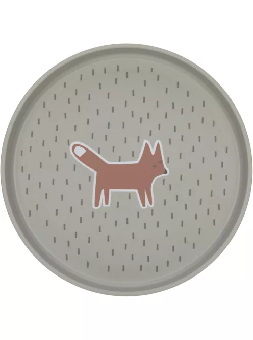 Lässig rókás gyermek tányér, OUTLET termék