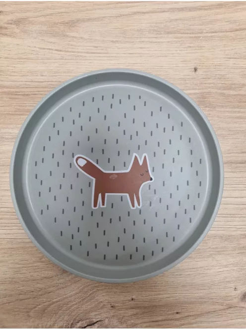 Lässig rókás gyermek tányér, OUTLET termék