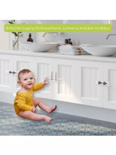 Trilink gyermekbiztonsági szekrényzár,OUTLET termék 