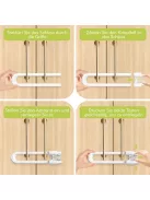 Trilink gyermekbiztonsági szekrényzár,OUTLET termék 