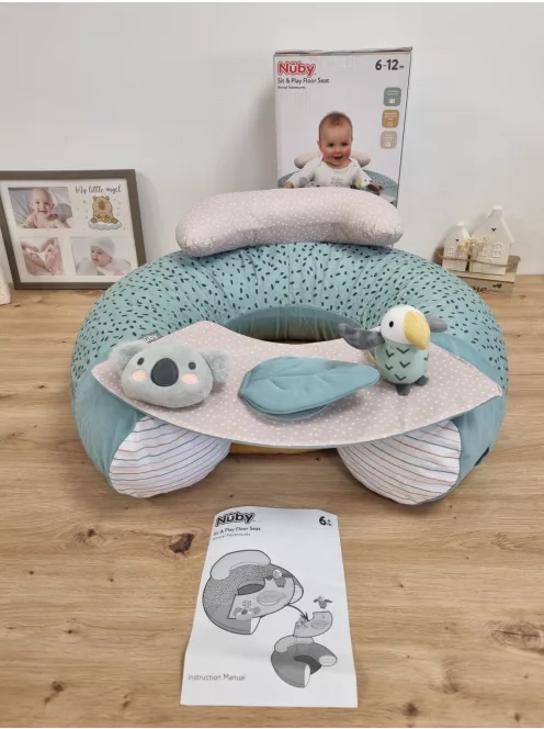 Nuby felfújható ülés játékhoz 6+ hónaptól OUTLET termék