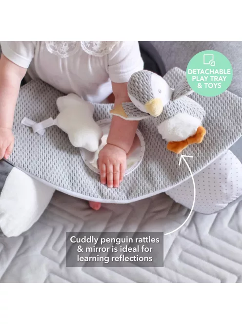 Nuby felfújható ülés játékhoz 6+ hónaptól OUTLET termék