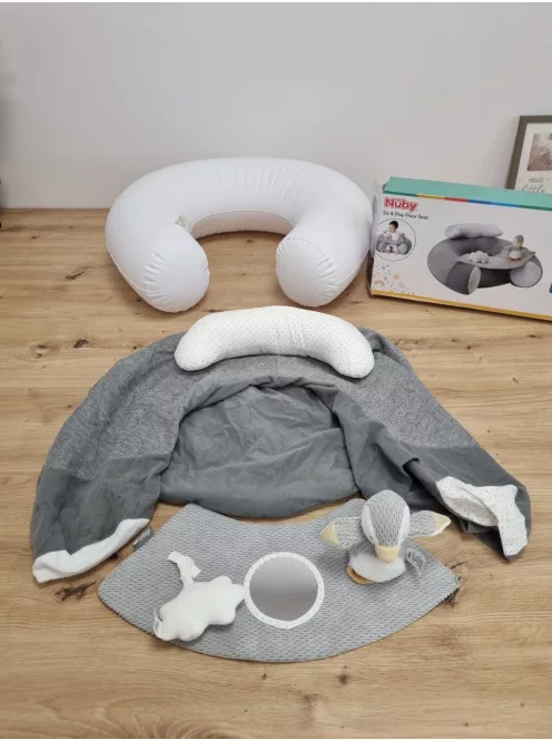 Nuby felfújható ülés játékhoz 6+ hónaptól OUTLET termék