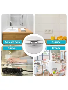   Kebyco konnektorvédő E típusú francia konnektorokhoz 16db,OUTLET termék 