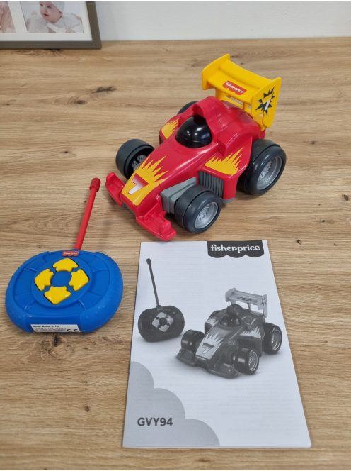 Fisher-Price távirányítós F1 autó- OUTLET termék