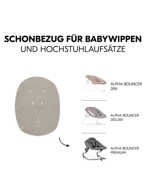 Hauck Alpha pihenőszék huzat muszlin anyagból, OUTLET termék