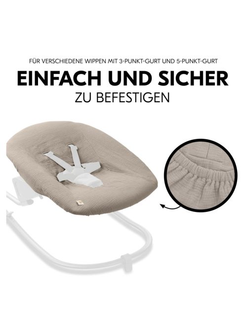 Hauck Alpha pihenőszék huzat muszlin anyagból, OUTLET termék
