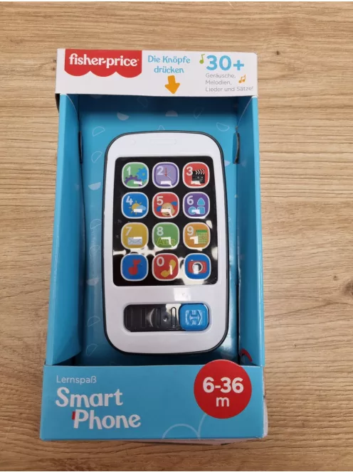 Fisher Price tanulós szórakoztató okostelefon,OUTLET termék
