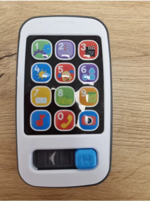 Fisher Price tanulós szórakoztató okostelefon,OUTLET termék