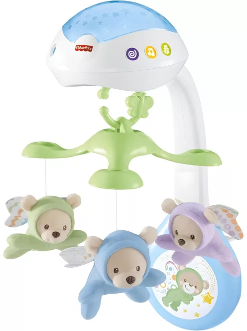 Fisher Price távirányítós, projektoros 3 az 1-ben zenélő-forgó OUTLET termék