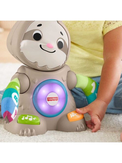 Fisher-Price BlinkiLinkis interaktív lajhár játék, OUTLET termék