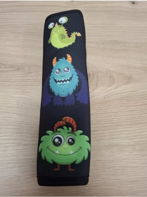 Heckbo szörnyecskés biztonsági öv védő, OUTLET termék