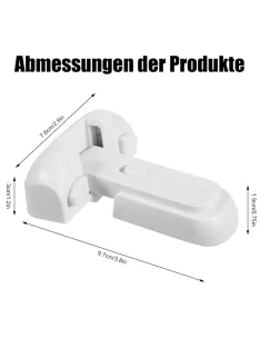 Hűtőszekrény zár-1db, OUTLET termék