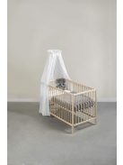 Jollein Vintage Fehér baldachin függöny-155cm-es, OUTLET termék