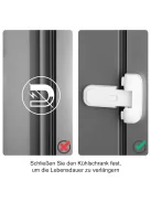 Hűtőszekrény zár-1db, OUTLET termék