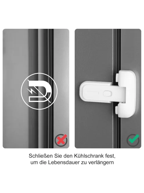 Hűtőszekrény zár-1db, OUTLET termék