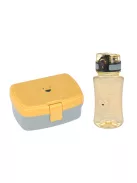 LÄSSIG uzsonnás szett ivópalackkal-Friends Lion OUTLET termék