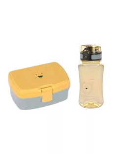   LÄSSIG uzsonnás szett ivópalackkal-Friends Lion OUTLET termék