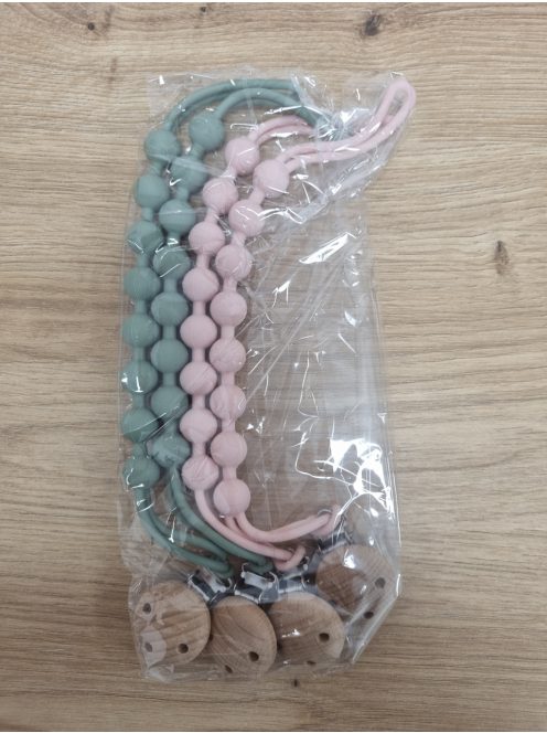 4 db szilikon cumilánc, OUTLET termék