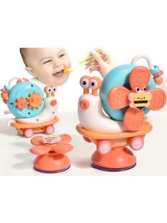   2 az 1-ben tapadókorngos készségfejlesztő csiga játék, OUTLET termék