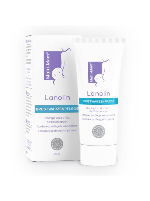 Multi-Mam Lanolin mellápoló krém 30ml, OUTLET termék