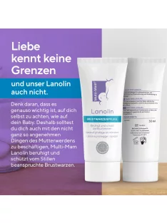 Multi-Mam Lanolin mellápoló krém 30ml, OUTLET termék