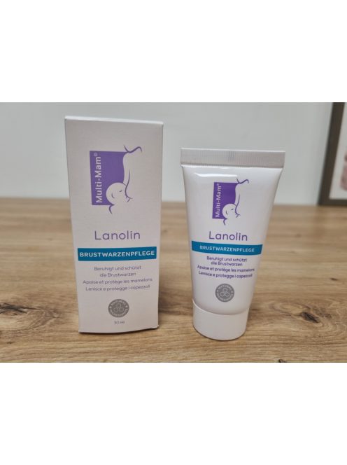Multi-Mam Lanolin mellápoló krém 30ml, OUTLET termék