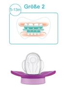 Nip Miss Denti fogszabályozós cumi 2-es méret 2db, OUTLET termék