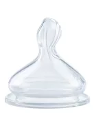 NUK First Choice+ kólika elleni, szilikon etető cumifej 0-6HÓ- Outlet termék