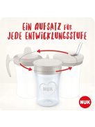 NUK ivást tanító készlet, Trainer Cup, Magic Cup 360°, és Action Cup tartozékkal OUTLET termék