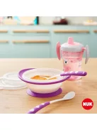 Nuk étkészlet itatópohárral, szúszásmentes tállal és 2 db kanállal, OUTLET termék