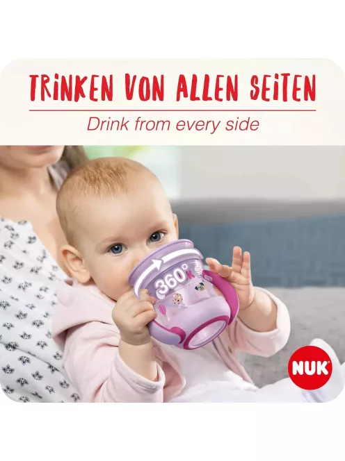 NUK Mini Magic Cup itatópohár | 360°-ban forgatható, OUTLET termék