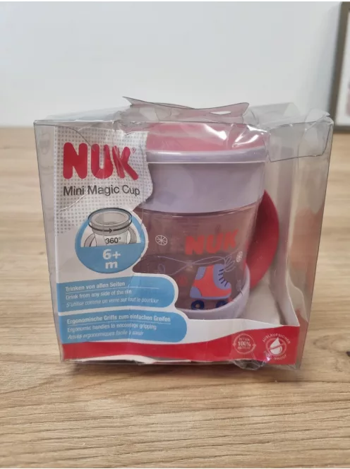 NUK Mini Magic Cup itatópohár | 360°-ban forgatható, OUTLET termék