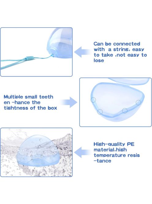 6 db cumitartó tok cumiláncokkal, OUTLET termék
