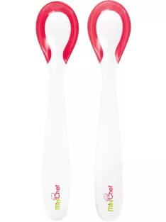   Tigex Minichef hőérzékeny szilikon kanál 2db, OUTLET termék