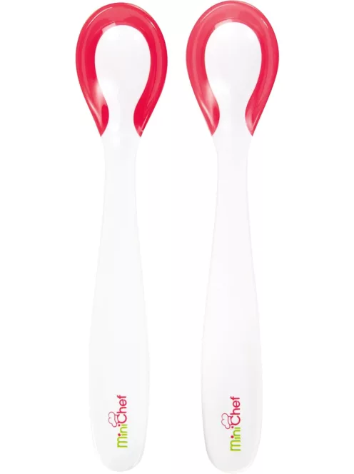 Tigex Minichef hőérzékeny szilikon kanál 2db, OUTLET termék