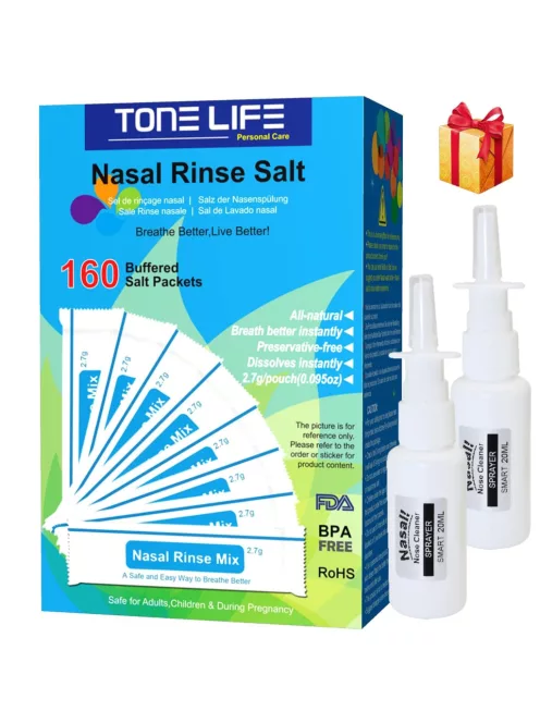 Tonelife újratölthető orrtisztító spray- 160csomag, OUTLET termék